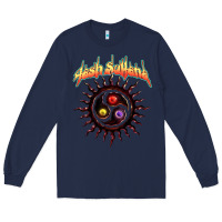 Navy tash sultana müsïc Long Sleeve Tee - linhVisuals