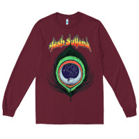Burgundy tash sultana müsïc Long Sleeve Tee - linhVisuals