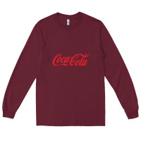 Burgundy cola coke Long Sleeve Tee - linhVisuals