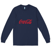 Navy cola coke Long Sleeve Tee - linhVisuals