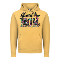 Vintage Mustard blessed mom Vintage Hoodie - SublimationCraftShop