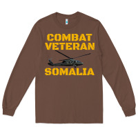 Chestnut combat veteran mogadishu somalia Long Sleeve Tee - linhVisuals