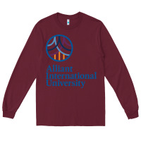 Burgundy alliant international university Long Sleeve Tee - linhVisuals