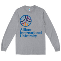 Heather Grey alliant international university Long Sleeve Tee - linhVisuals