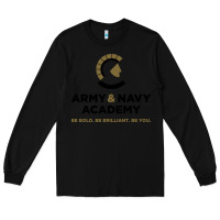 Black army and navy academy Long Sleeve Tee - linhVisuals
