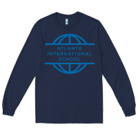 Navy atlanta international school Long Sleeve Tee - linhVisuals