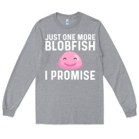 Heather Grey cool blobfish fishermen fish sea Long Sleeve Tee - linhVisuals