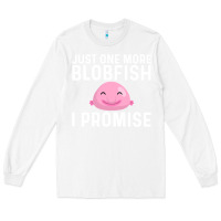 White cool blobfish fishermen fish sea Long Sleeve Tee - linhVisuals