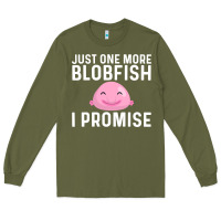 Army Green cool blobfish fishermen fish sea Long Sleeve Tee - linhVisuals