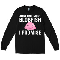 Black cool blobfish fishermen fish sea Long Sleeve Tee - linhVisuals