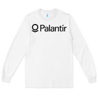 White Palantir Long Sleeve Tee - linhVisuals