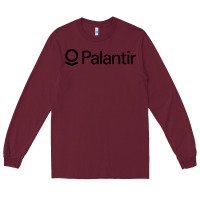 Burgundy Palantir Long Sleeve Tee - linhVisuals