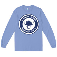Colony Blue shaker basket ball Long Sleeve Tee - linhVisuals