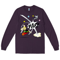 Plum asterix and obelix Long Sleeve Tee - linhVisuals