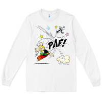 White asterix and obelix Long Sleeve Tee - linhVisuals