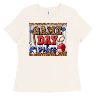 Bone game day vibes tumbler Ladies Tee - BundleAndBundleShop