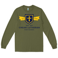 Army Green crean lutheran high school Long Sleeve Tee - linhVisuals