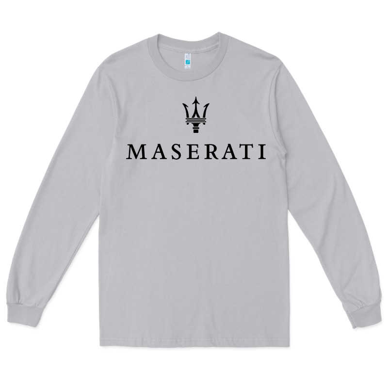 Simple White Trident Symbol Essential Long Sleeve Tee by linhVisuals | Teevron