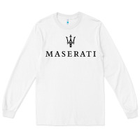 White simple white trident symbol essential Long Sleeve Tee - linhVisuals