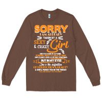 Chestnut birthday t  shirt sorry i'm already taken by sexy crazy girl october b Long Sleeve Tee - linhVisuals