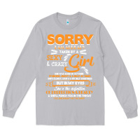 Moon Dust birthday t  shirt sorry i'm already taken by sexy crazy girl october b Long Sleeve Tee - linhVisuals