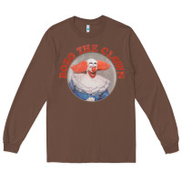 Chestnut bozo the clown vintage style faded design ,  bozo Long Sleeve Tee - linhVisuals