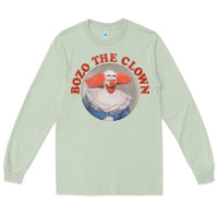 Matcha bozo the clown vintage style faded design ,  bozo Long Sleeve Tee - linhVisuals