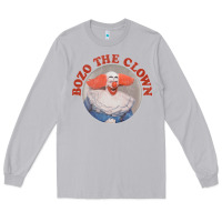 Moon Dust bozo the clown vintage style faded design ,  bozo Long Sleeve Tee - linhVisuals
