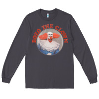 Smoke bozo the clown vintage style faded design ,  bozo Long Sleeve Tee - linhVisuals