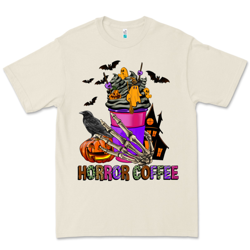Horror Coffee Premium Tee by FaDigitalArtStudio | Teevron