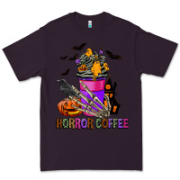 Plum Horror Coffee Premium Tee - FaDigitalArtStudio