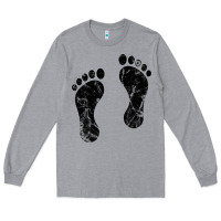 70's Footprints   Footprint Long Sleeve Tee | Teevron