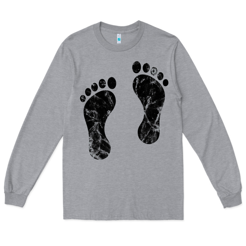 70's Footprints   Footprint Long Sleeve Tee by linhVisuals | Teevron