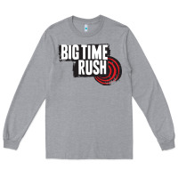 Heather Grey #big #time #rush Long Sleeve Tee - linhVisuals