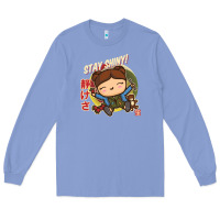 Colony Blue kaylee kawaii Long Sleeve Tee - linhVisuals