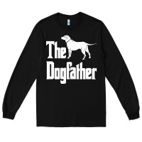 Black the dogfather Long Sleeve Tee - linhVisuals
