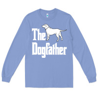 Colony Blue the dogfather Long Sleeve Tee - linhVisuals