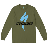 Army Green Specialized Bikes Bicycle Long Sleeve Tee - linhVisuals