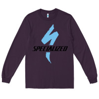 Plum Specialized Bikes Bicycle Long Sleeve Tee - linhVisuals