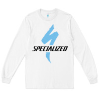 White Specialized Bikes Bicycle Long Sleeve Tee - linhVisuals