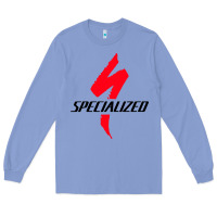 Colony Blue Specialized Bikes Bicycle Long Sleeve Tee - linhVisuals