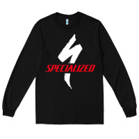 Black Specialized Bikes Bicycle Long Sleeve Tee - linhVisuals