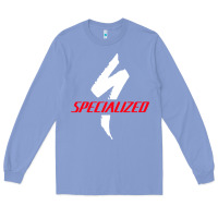Colony Blue Specialized Bikes Bicycle Long Sleeve Tee - linhVisuals