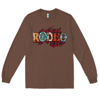 Chestnut Rodeo Christmas Long Sleeve Tee - CowhideDigitalArt