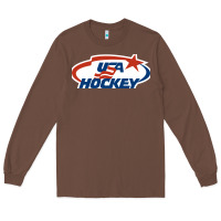Chestnut usa hockey Long Sleeve Tee - linhVisuals