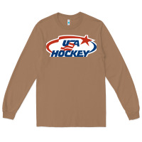 Toasted Coconut usa hockey Long Sleeve Tee - linhVisuals