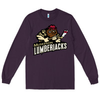 Plum muskegon lumberjacks dc143c Long Sleeve Tee - linhVisuals