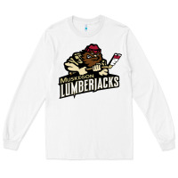 White muskegon lumberjacks dc143c Long Sleeve Tee - linhVisuals