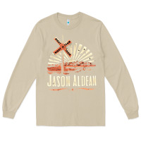 Mushroom Jason Aldean Long Sleeve Tee - linhVisuals