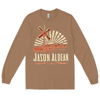 Toasted Coconut Jason Aldean Long Sleeve Tee - linhVisuals